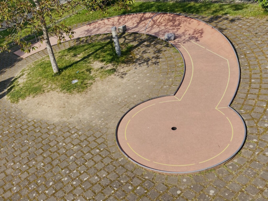 Minigolf im Neuland-Park