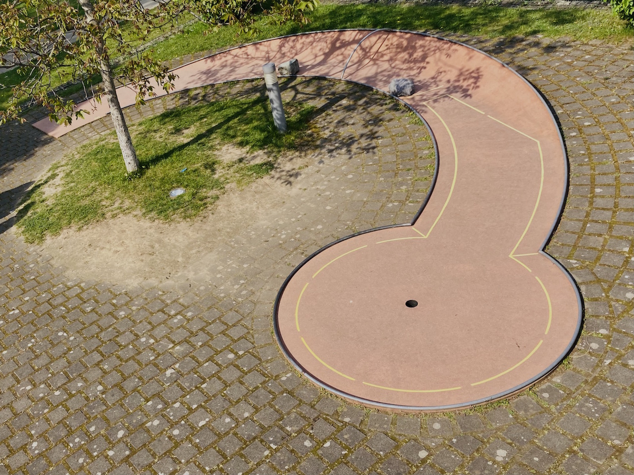 Minigolf im Neuland-Park
