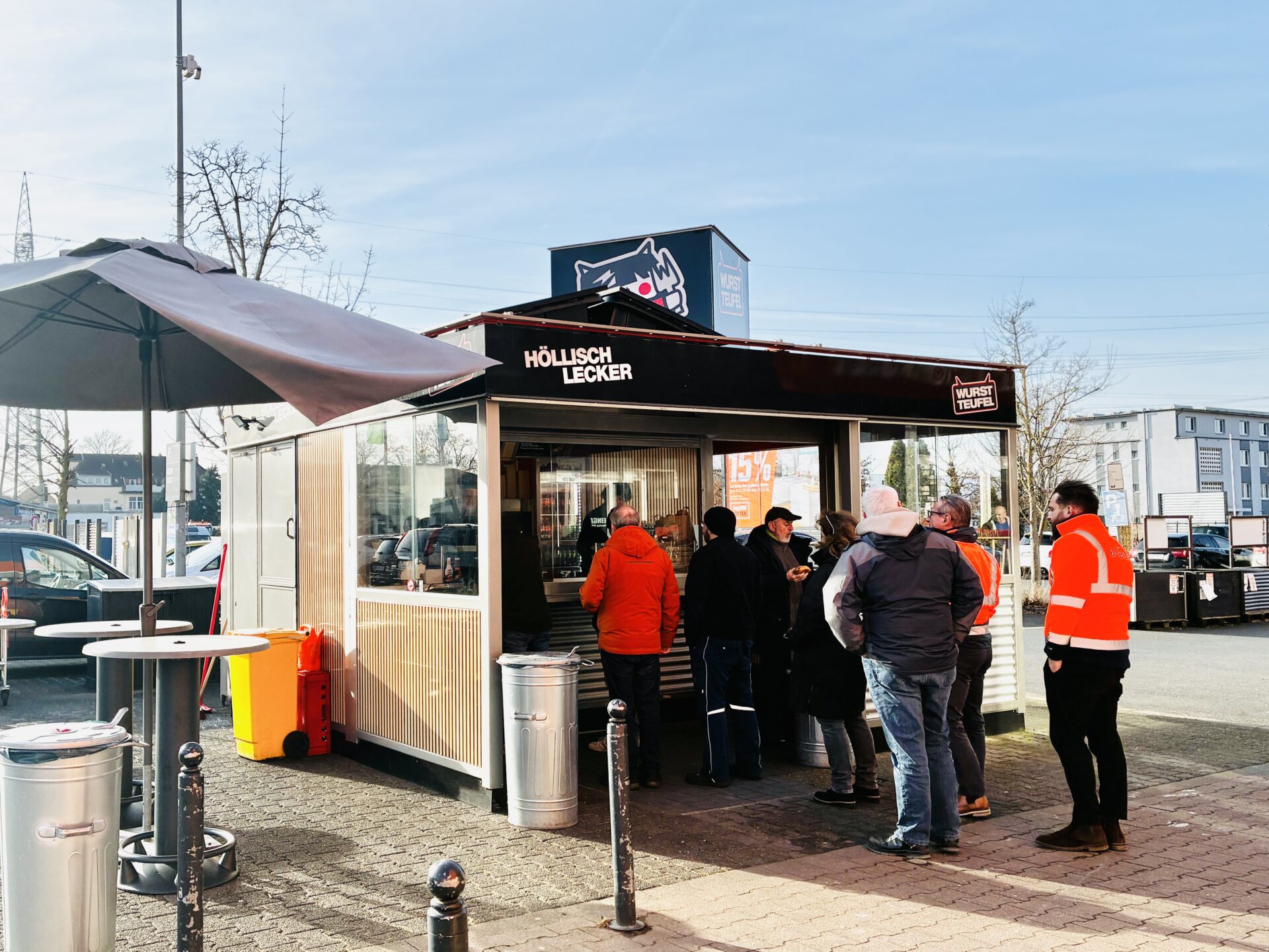 Wurstteufel, Küppersteg