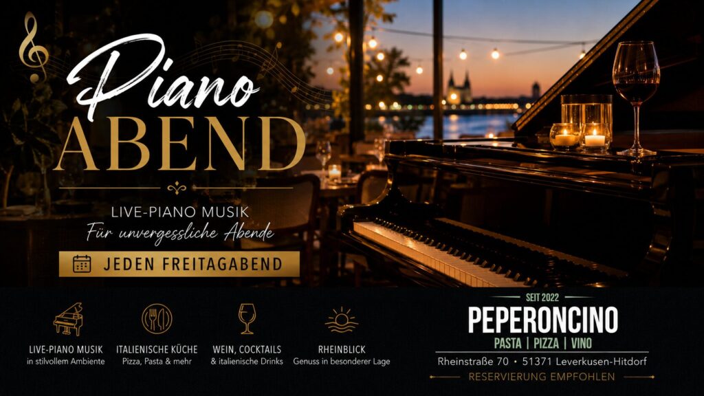 Piano Abend. Restaurant Peperoncino.