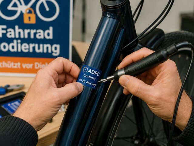 Fahrradcodierung. ADFC Leverkusen.