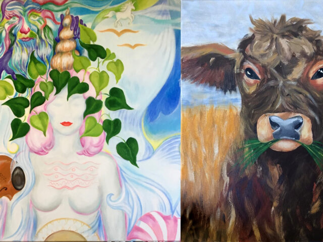 Claudia Dedden. Lilja Messeringer. Kunstnacht Leverkusen 2026.