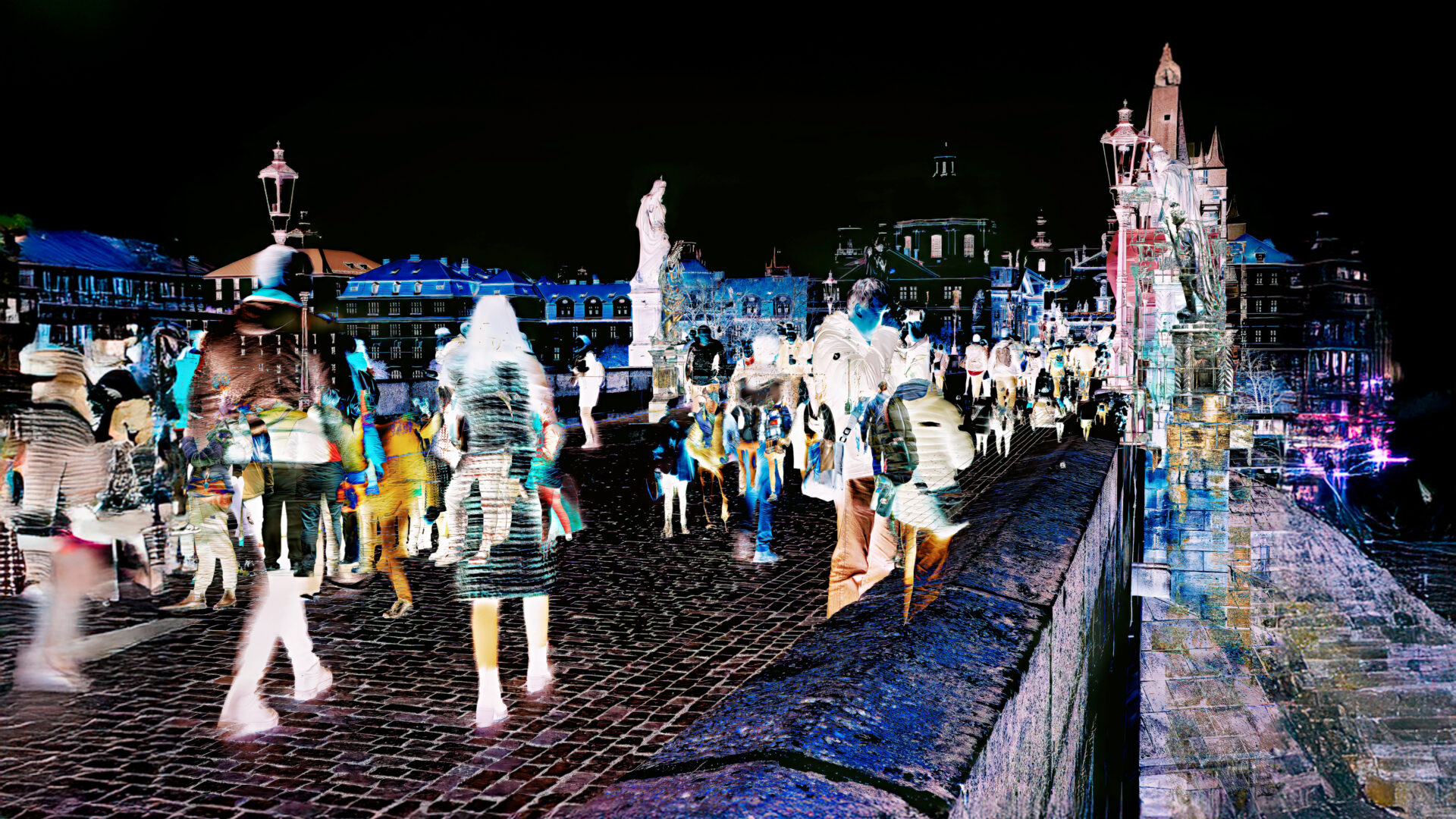 Salge. B. Bork. M. Bork. Gawlick. Friedenskirche. Kunstnacht Leverkusen 2026.