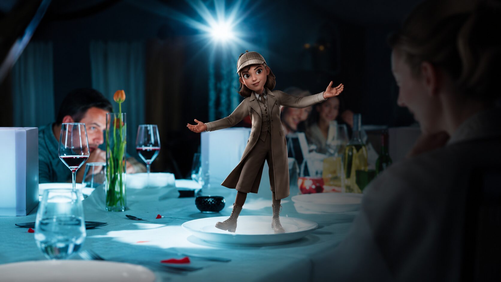 La Petite Détective. 3D Krimidinner.
