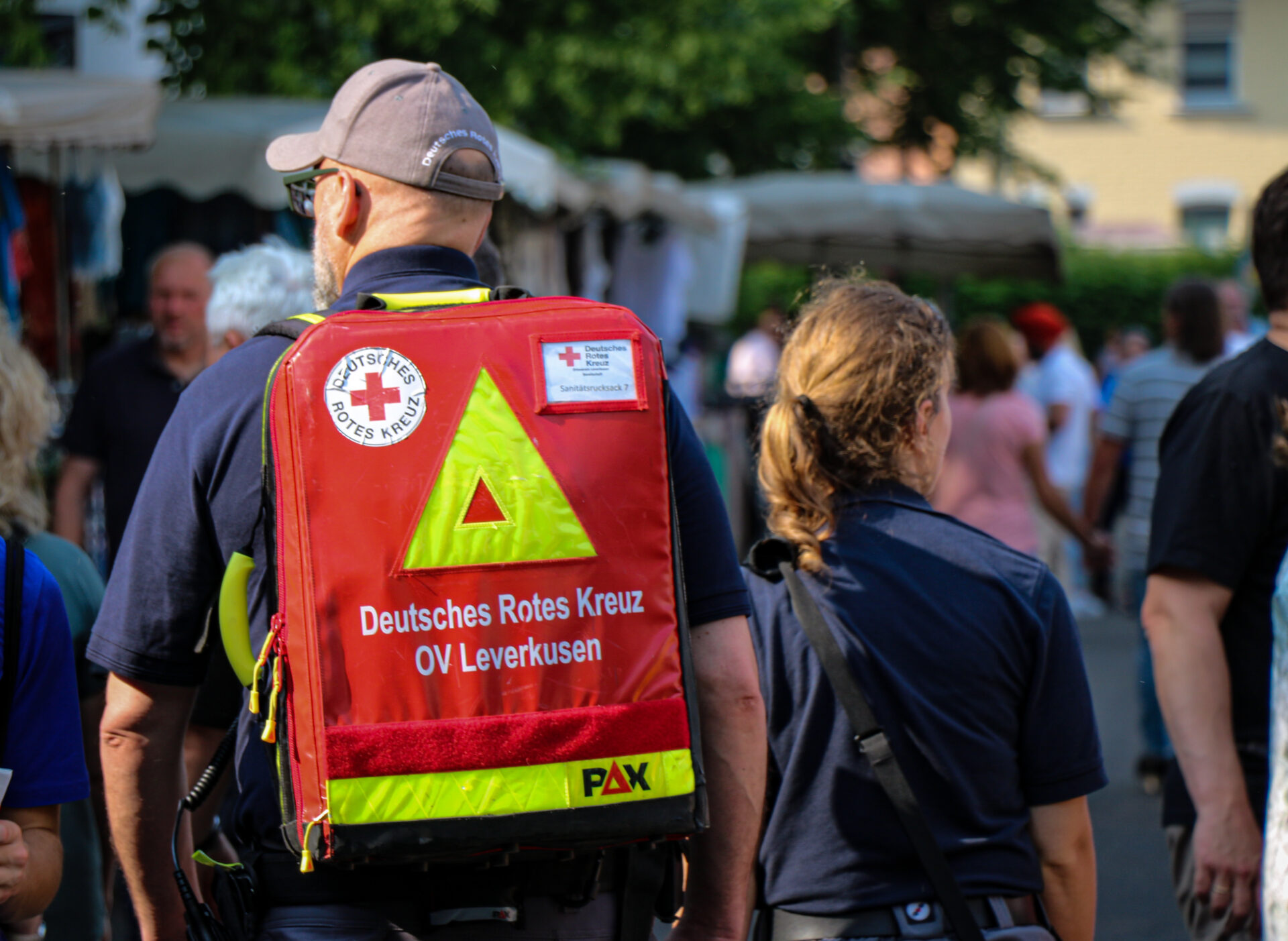 Das Deutsche Rote Kreuz live?! DRK Ortsverein Leverkusen. Kunstnacht Leverkusen 2026.