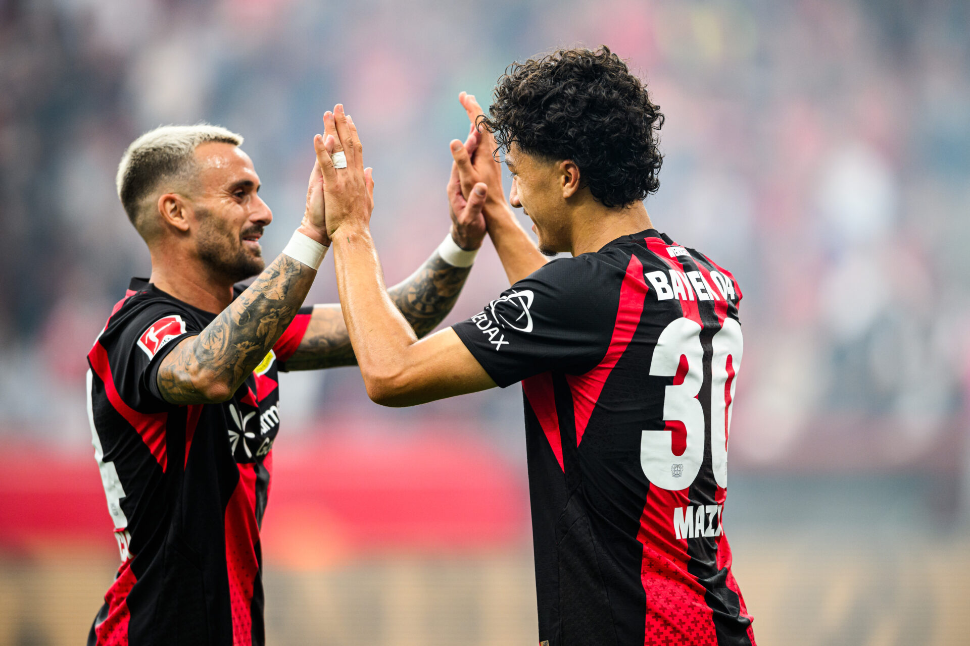 Bayer 04 Leverkusen vs. Beşiktaş Istanbul. EuropaLeague.
