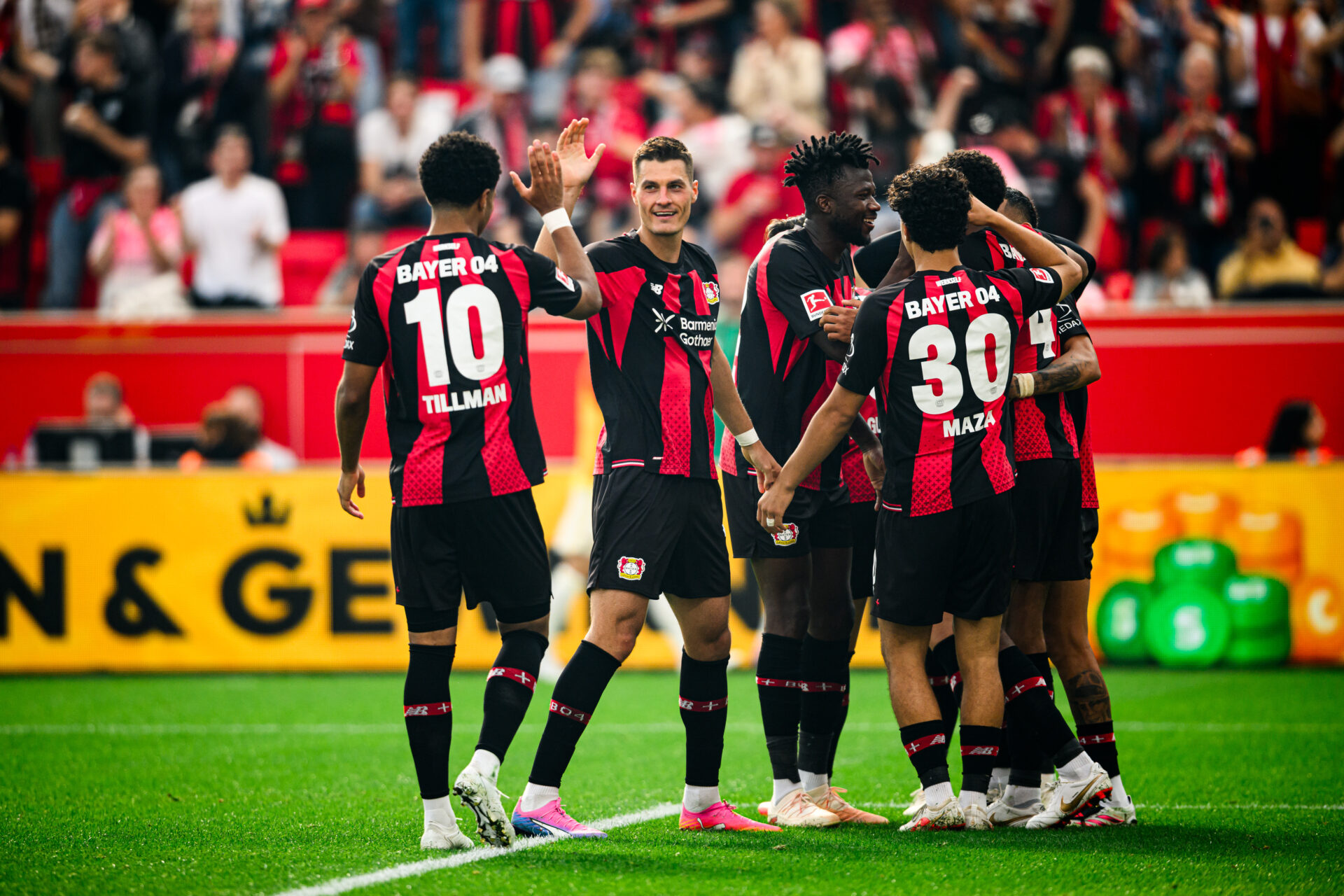Bayer 04 Leverkusen vs. 1. FC Nürnberg. DFB-Pokal.