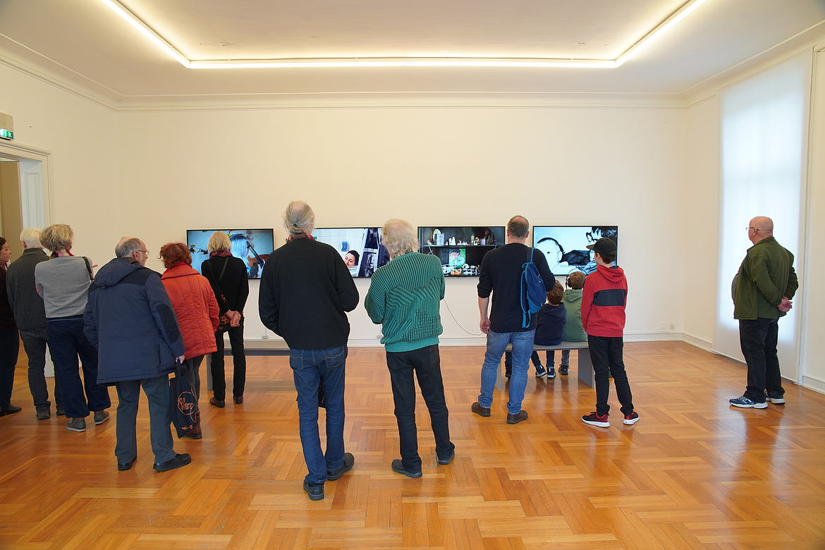 Cihan Çakmak. Like a warrior. Öffentliche Führung durch die Ausstellung.