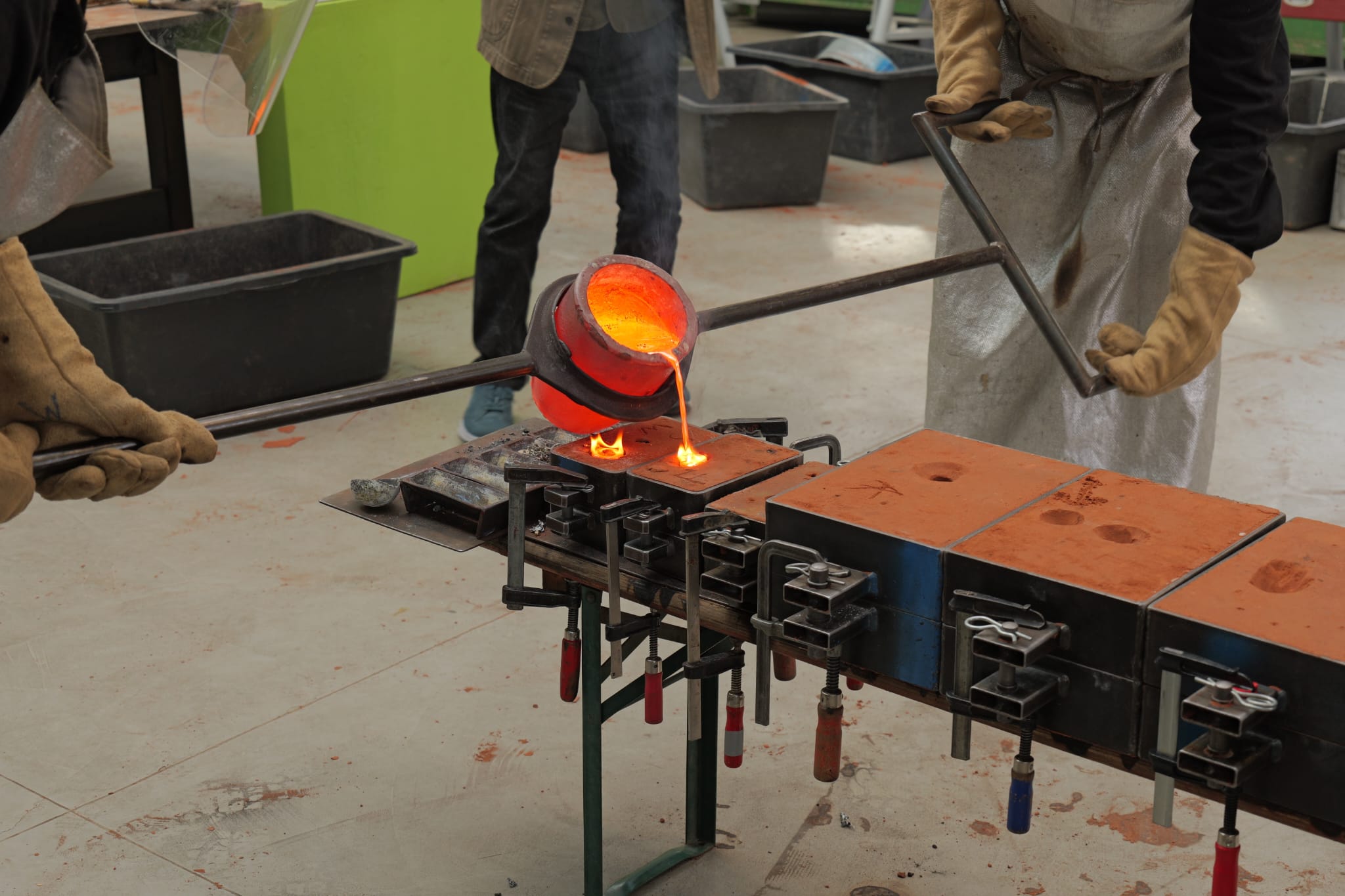 Metallgießen für Jugendliche